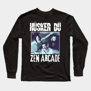 Husker Vintage 1979 // Zen Arcade Original Fan Design Artwork Long Sleeve T-Shirt